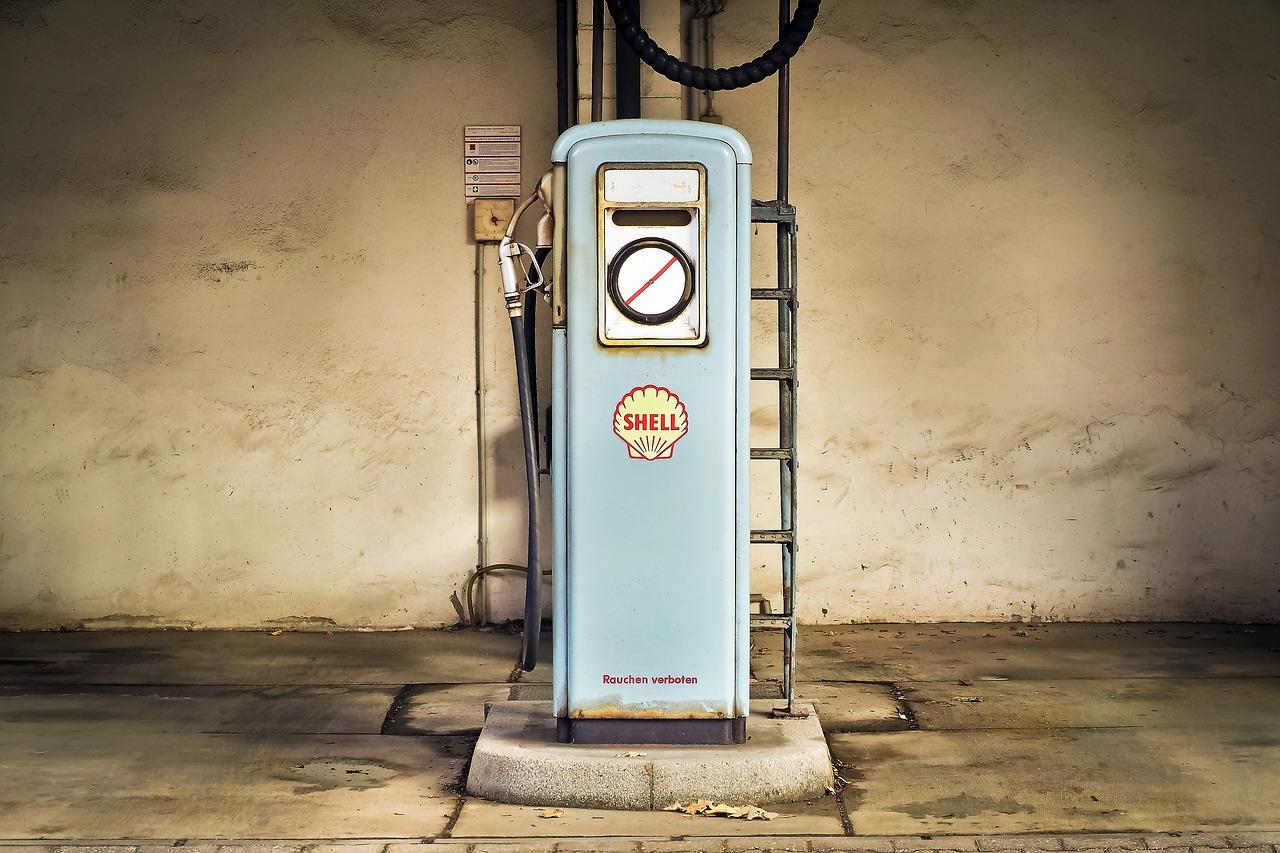 Benzinestation in Rotterdam
