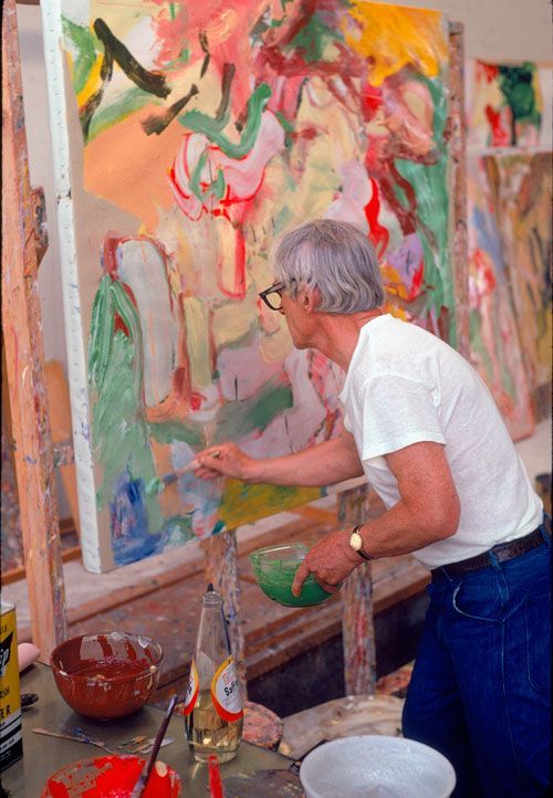 Kunstschilder in Rotterdam