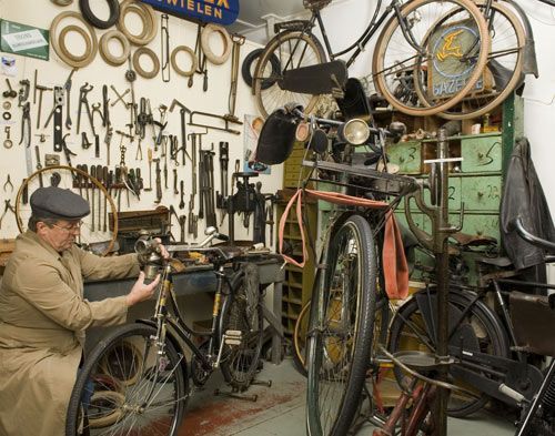 Fietsenmaker in Rotterdam